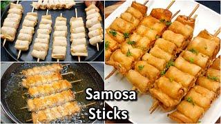 5 Minutes Evening Snacks | Samosa Sticks Recipe | New Recipe | Potato Snacks Recipes | Samosa Recipe