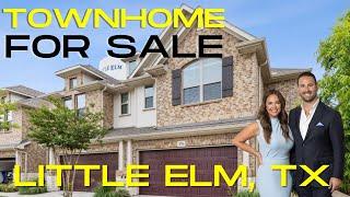 Little Elm TX Homes for Sale | 3 Beds | 3.5 Bath | 1,844 SF Townhome | Sunset Place