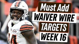 Week 16 Waiver Wire Adds | 2024 Fantasy Football Advice