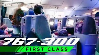 Delta 767-300 first class: the good, the bad, & the ugly