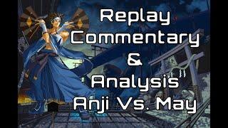 Analyzing Anji Vs. May  Full Commentary: Guilty Gear AC+R