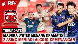 Terupdate  Madura United menang dramatis atas Bali United FC - Berita Bola