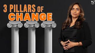 3 Pillars of Change - Secrets to Transform Your Life | Dr. Meghana Dikshit #changeyourlife