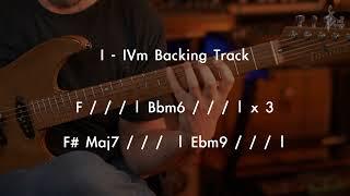 I - IVm Ballad Backing Track in Key of F - Use F Major and Bb Melodic Minor Scales