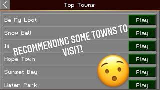 Towns to Visit in Builder Buddies!
