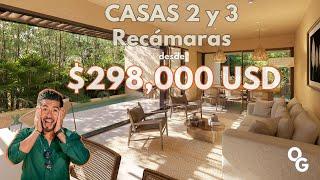 Homes for Sale 2 and 3 Bedrooms with FINANCING up to 7 Years I Playa del Carmen and Tulum