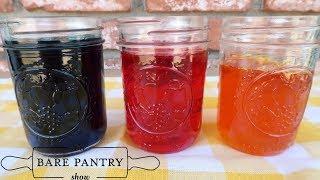 How to Make Simple Snow Cone Syrup | 3 flavors