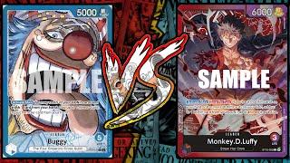 Buggy VS Red Purple Luffy | One Piece TCG | OP09 Tournament Gameplay