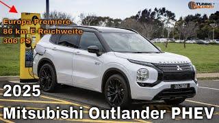 2025 Mitsubishi Outlander PHEV: Das neue SUV-Flaggschiff für Europa!