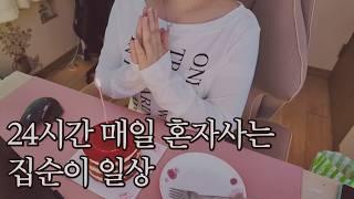 40대 브이로그 회복이 필요한날.. 혼자있는 집에서의 위로와 혼밥 | 고독한 프리랜서 | 집순이 | 혼밥 | 반백수