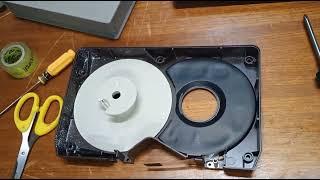 How to 1970's Sony U-matic Video Tape Repair 2024 | U-matic Tape Error | Technical Error Expert