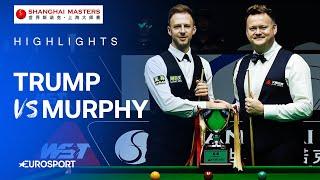 SHANGHAI MASTERS CHAMPION  | Judd Trump vs Shaun Murphy | Eurosport Snooker