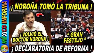 POR FIN. NOROÑA TOMÓ LA TRIBUNA. TREMENDO DISCURSO DESDE LA CÁMARA DE SENADORES