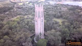 Aerial Drone Video of the Bok Tower Gardens