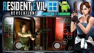 Resident Evil Revelations Android HD Gameplay - Winlator 7.1 Mod Jill Valentine RE3 Classic