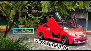 61 jutaan || Vios limo Merah FERARY yang glowing terbang dari Garasi B2U