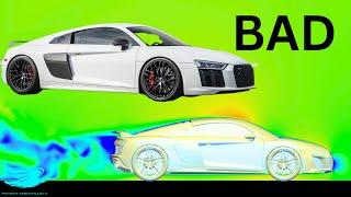 The Audi R8 Has Bad Aerodynamics