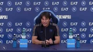 CONTE parla in CONFERENZA STAMPA prima di NAPOLI ROMA | Ancora parole contro il VAR!