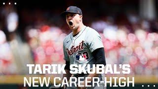 Tarik Skubal strikes out 13 batters! 