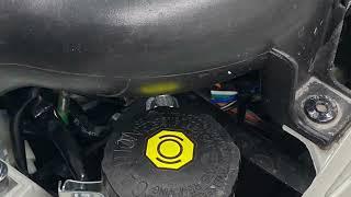 SEGWAY SNARLER brake light error fix.