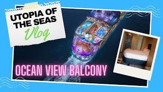 Utopia of the Seas Balcony Room Tour 7158