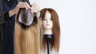 LOSING YOUR HAIR-Try this human hair wig toppers if hair loss of female