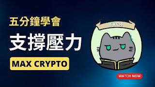 技術分析：支撐壓力｜加密貨幣｜比特幣｜Max Crypto【教學系列第三部】