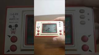 Nintendo Game & Watch - Mickey Mouse - Widescreen (1981) #gameandwatch #retrogaming #disney