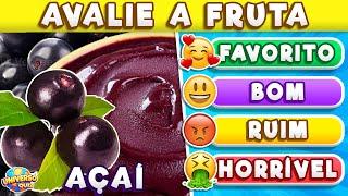O que Você Acha das Frutas?  40 Frutas para Você Avaliar  Horrível, Ruim, Bom ou Favorito