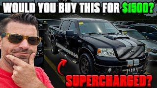 We Found a Roush Ford F150 at an Auction for only $1500!! - Flying Wheels