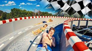 3-Lane Racetrack Water Slide [NEW 2021] Albert-Schwarz-Bad