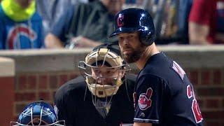 WS2016 Gm4: Kluber gets infield hit on 3-2 count