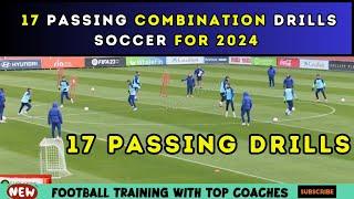 Best Passing Combination Drills Soccer For 2024 / 17 Passing Drills