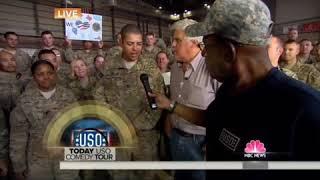 The "Today Show" comes to Bagram Afghanistan (2014) Freestyle Dance