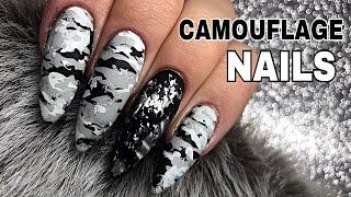 CAMOUFLAGE NAILS | DIXIE PLATES CAMOUFLAGE 01| ISABELMAYNAILS