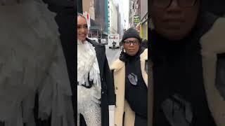 R’Bonney Gabriel Taking Pictures with Fans In New York City  #missuniverse2022 #rbonneygabriel