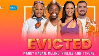 Big Brother Mzansi S5:UMLILO| Mandy,Melino, Phillip &Tyrone Get Evicted #bbmzansi