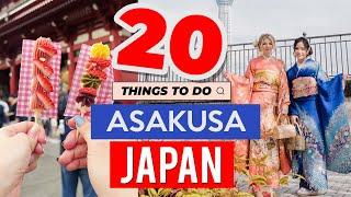20 things you MUST DO in ASAKUSA, TOKYO  | Japan Travel Guide
