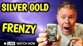  Increased SILVER SQUEEZE Chatter ..as WORLD Goes Gold Price CRAZY