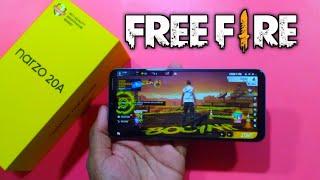 Realme Narzo 20A Gaming Review, Free Fire Gameplay, Ultra HD, Heating and Battery test in Hindi