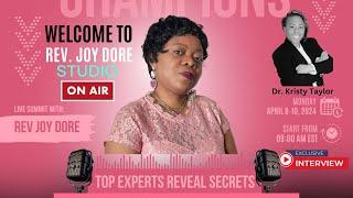 Interview Btw Rev. Joy Dore & Dr. Kristy Taylor#personalgrowth #actionplan#goalsetting #achievement