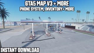 [FREE] GTA5 MAP, PHONE SYSTEM, CC, INVENTORY + MORE (20 sub special)