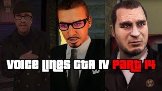 GTA 4 | TBOGT | Voice lines of Tony, Troy, Yusuf | Part 14