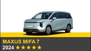 Euro NCAP Crash & Safety Tests of Maxus MIFA 7 2024