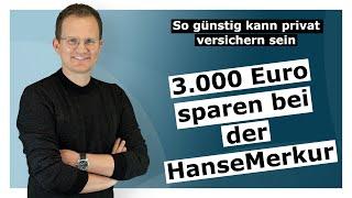 3.000 Euro Ersparnis bei der HanseMerkur - So günstig kann die private Krankenversicherung sein