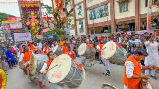 Khairatabad Ganesh 2024 | Maharashtra Puneri Dhol Tasha Performance #khairatabadganesh2024