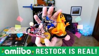 AMIIBO Restock is REAL! So many RARES