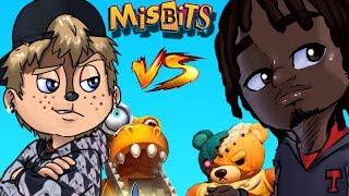 THE BEST GAME TO PLAY WHILE QUARANTINED | Misbits (I ALSO GOT ATTACKED BY A CHIPMUNK) #ad