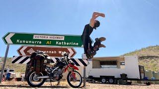 E18 - Roz’s Moto Adventure Ride Australia - Bye Mark Northern Territory Crossing Timber Creek