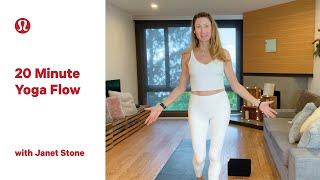 20 Minute Grounding Yoga Flow with Janet Stone